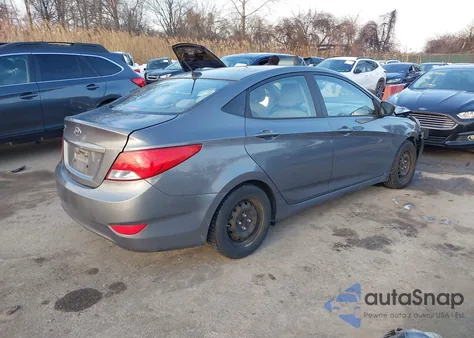 2015 Hyundai Accent Gls из США, поврежденный, VIN KMHCT4AE8FU792398
